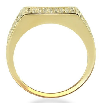 Diamond Squared Band Ring