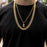 Micro Jesus + 10mm Diamond Cuban Link Necklace