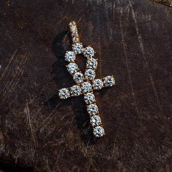 Ankh + Diamond Cross Set