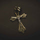Solid Gold Crucifix Pendant