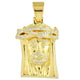 Solid Gold Jesus Pendant #2