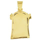 Solid Gold Jesus Pendant #2