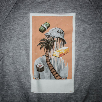 Polaroid Crewneck in Grey