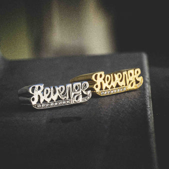 Revenge Ring w Iced Tail