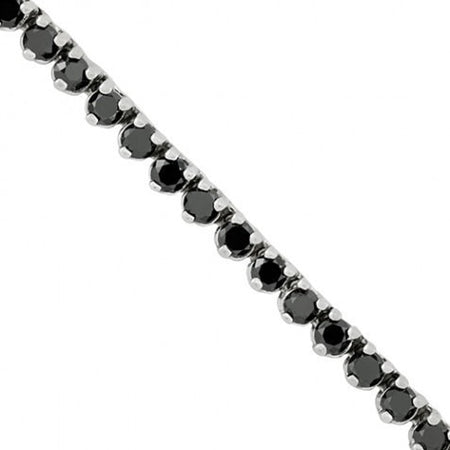 Black Diamond Tennis Chain 15.5 ctw