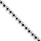 Black Diamond Tennis Chain 15.5 ctw