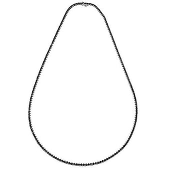 4mm Black Diamond Tennis Chain