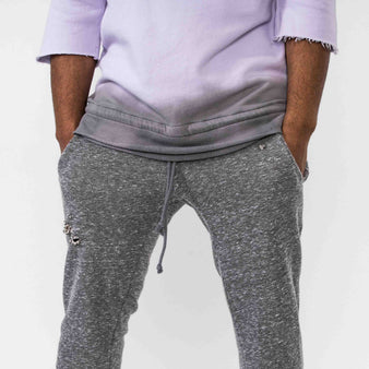 Dip Dyed Crewneck - Pink/Grey