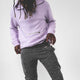 Terry Pullover Hoodie- Pink