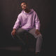 Terry Pullover Hoodie- Pink
