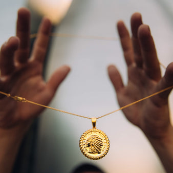 GLD Chief Coin Pendant