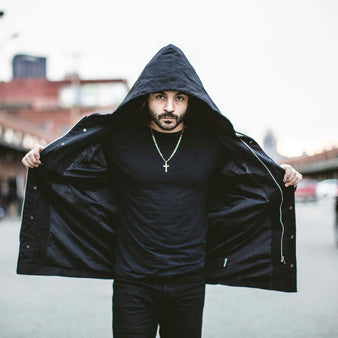 GLD Field Jacket in Black