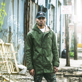 GLD Field Jacket in Olive Green