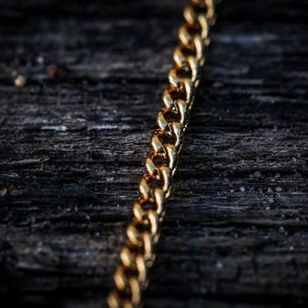 Solid Gold Micro Cuban (3mm)