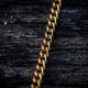 Solid Gold Micro Cuban (3mm)