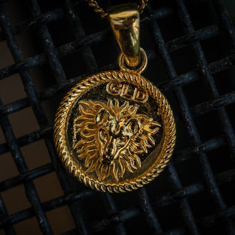 Leo Coin Necklace