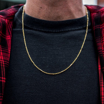 GLD Custom Linked Rope Chain