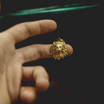 Solid Gold Lion Micro