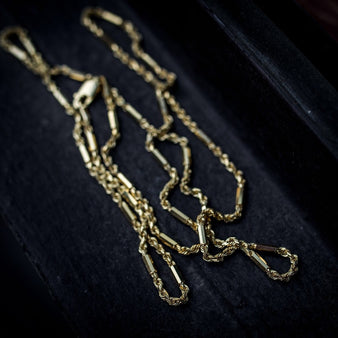 GLD Custom Linked Rope Chain