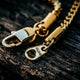 Solid Gold Micro Cuban (3mm)