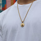 Pyramid Pendant in Gold