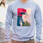 Picasso Crewneck in Grey