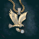 GLD Eagle Pendant