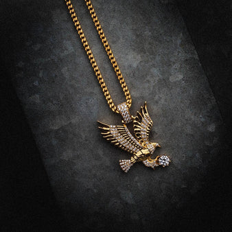 GLD Eagle Pendant