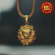 4mm Rope Chain + Gold Lion Set