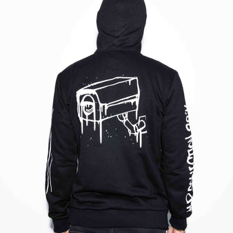 No Privacy Hoodie - Black