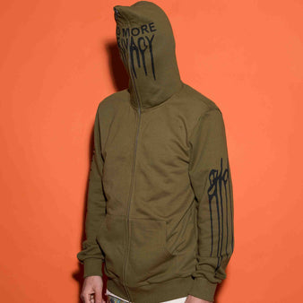No Privacy Hoodie - Green