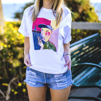 Picasso Tee in White