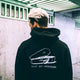 Don't Die Wondering Hoodie in Black