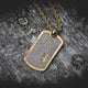 Iced Dog Tag + Iced Praying Hands Set
