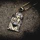 Solid Gold Jesus Pendant