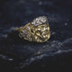 Solid Gold Jesus Ring