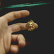 Gold Lion Micro + 10mm Diamond Cuban Link Necklace