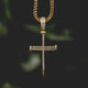 Nail Cross + Iced Praying Hands Set