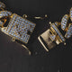 Diamond Cuban Link Bracelet (10mm) in Yellow Gold