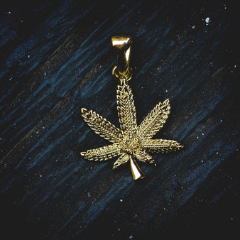 Weed Leaf Pendant