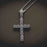 White Gold Diamond Cross