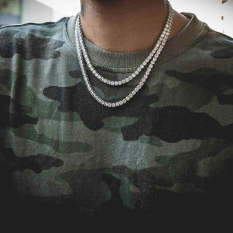 Round Cut Tennis Necklace/Bracelet Bundle
