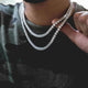 Round Cut Tennis Necklace/Bracelet Bundle