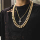 Ankh + 19mm Diamond Cuban Necklace