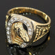 Diamond Horseshoe Ring