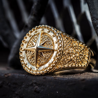 Nautical Compass Ring