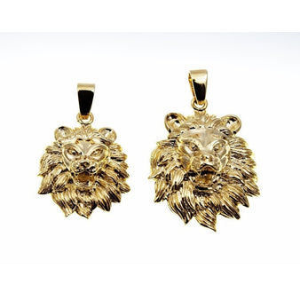 Gold Lion Pendant