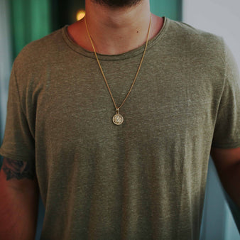 Leo Coin Necklace