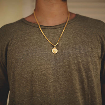 Leo Coin Necklace