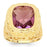 Gold Amethyst Ring